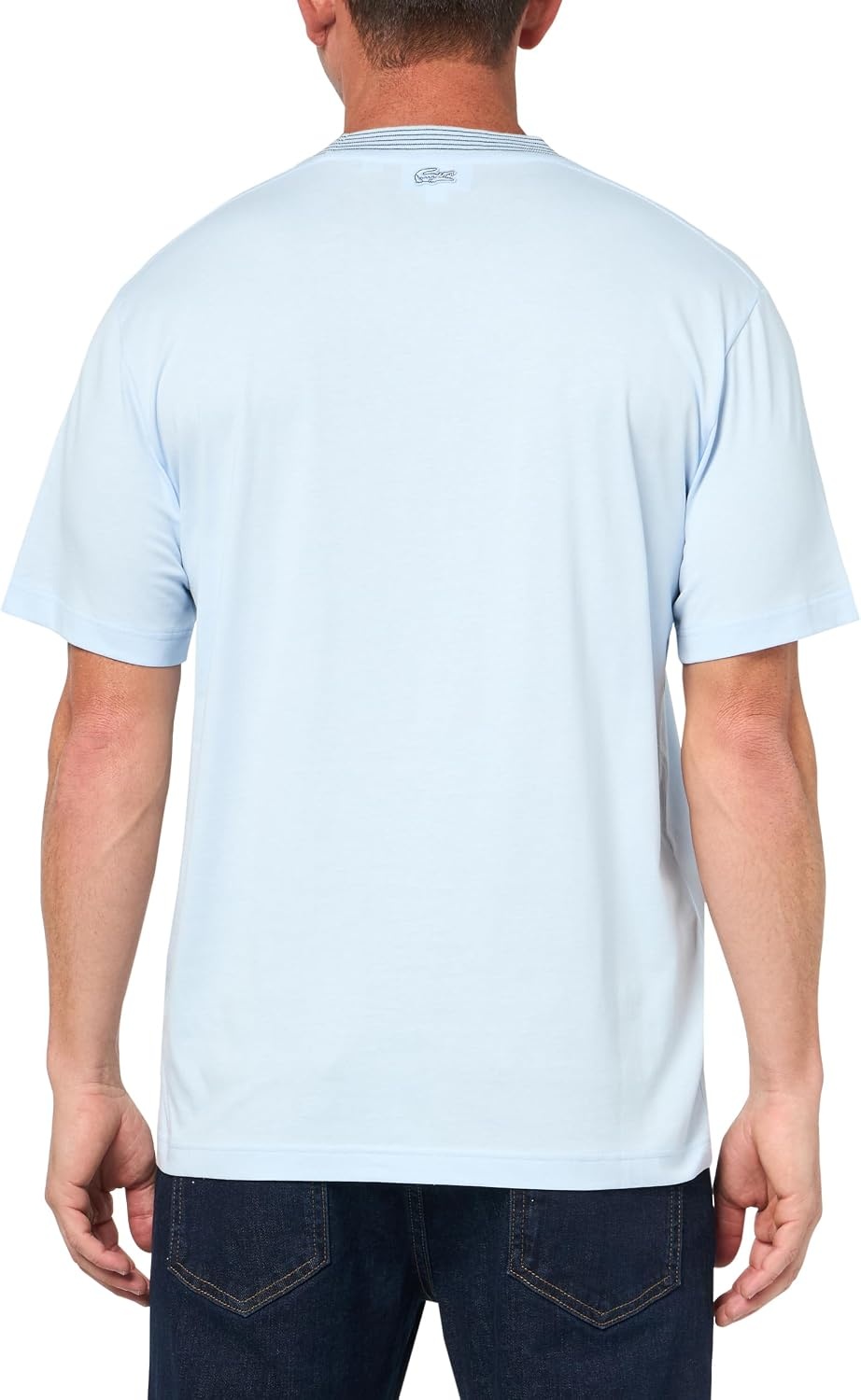 image:imageLacoste Mens Embroidered Cotton Jersey TShirtRill