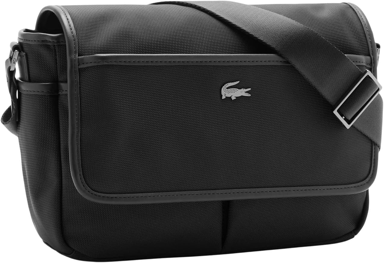 image:imageLacoste Mens Everyday Messenger Bag Black One Size