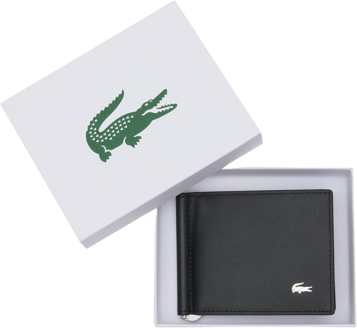 image:imageLacoste Mens FG Money Clip Wallet Black One Size
