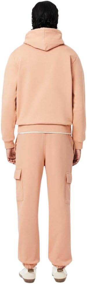 image:imageLacoste Mens Fleece Cargo SweatpantsLatte