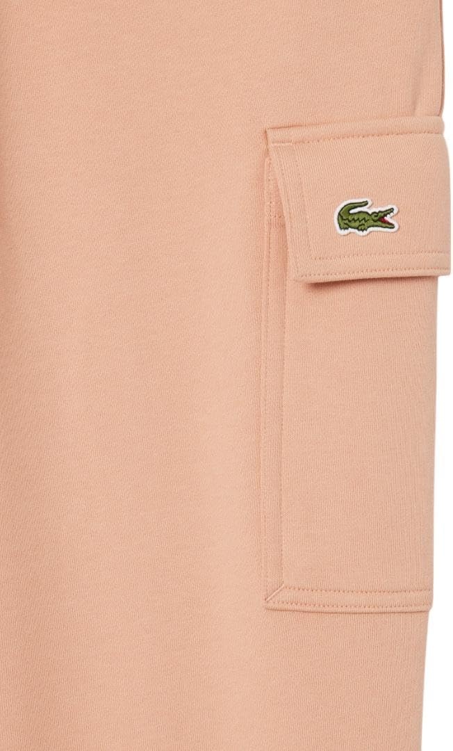 image:imageLacoste Mens Fleece Cargo SweatpantsLatte
