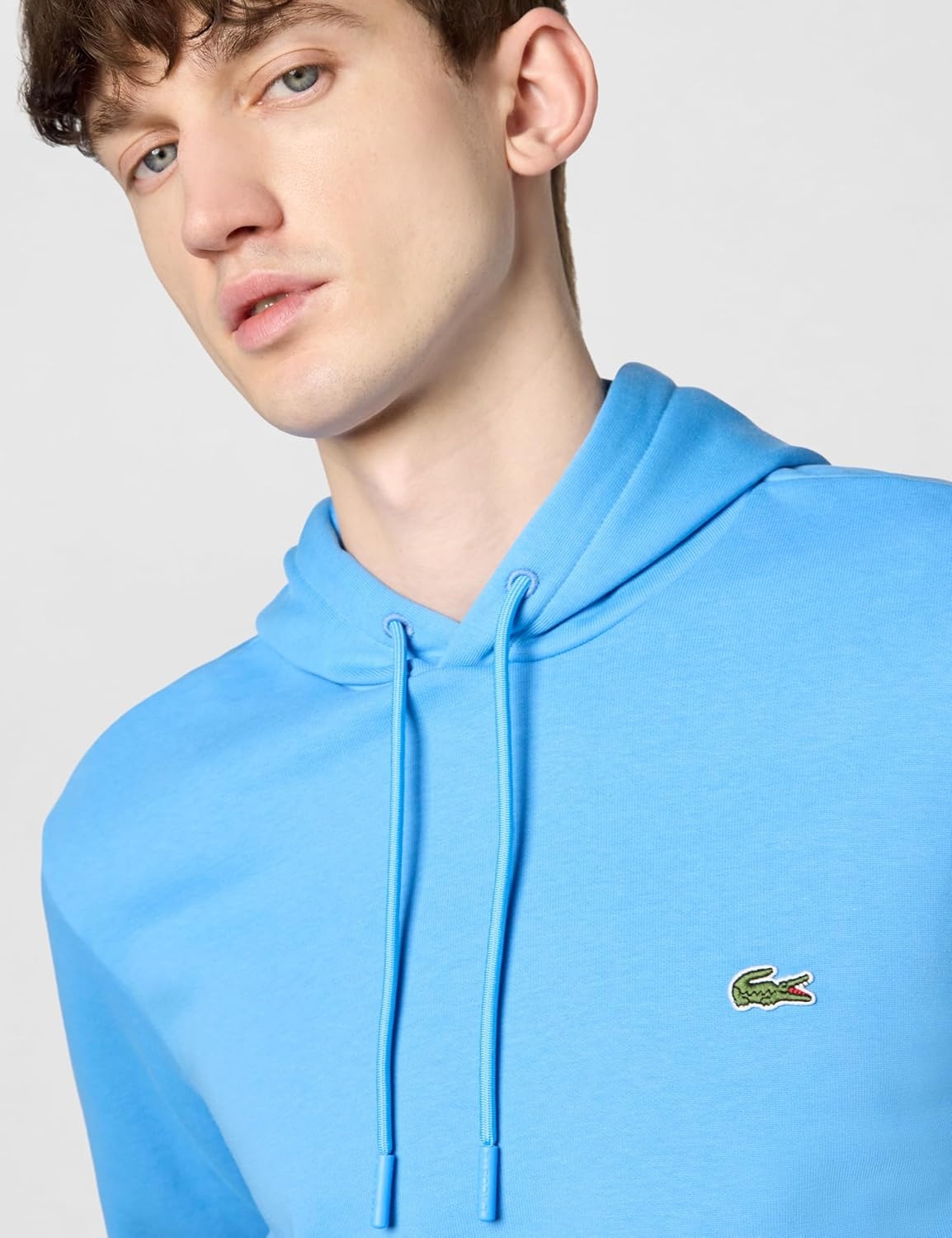 image:imageLacoste Mens Fleece HoodieArgentine Blue
