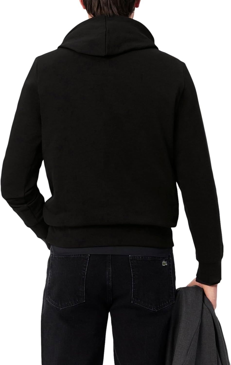 image:imageLacoste Mens Fleece HoodieBlack