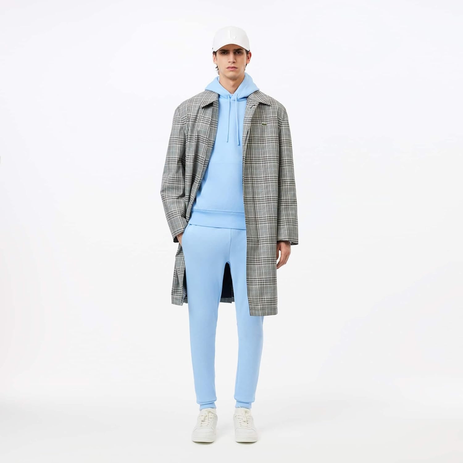 image:imageLacoste Mens Fleece HoodieBleu Hbp