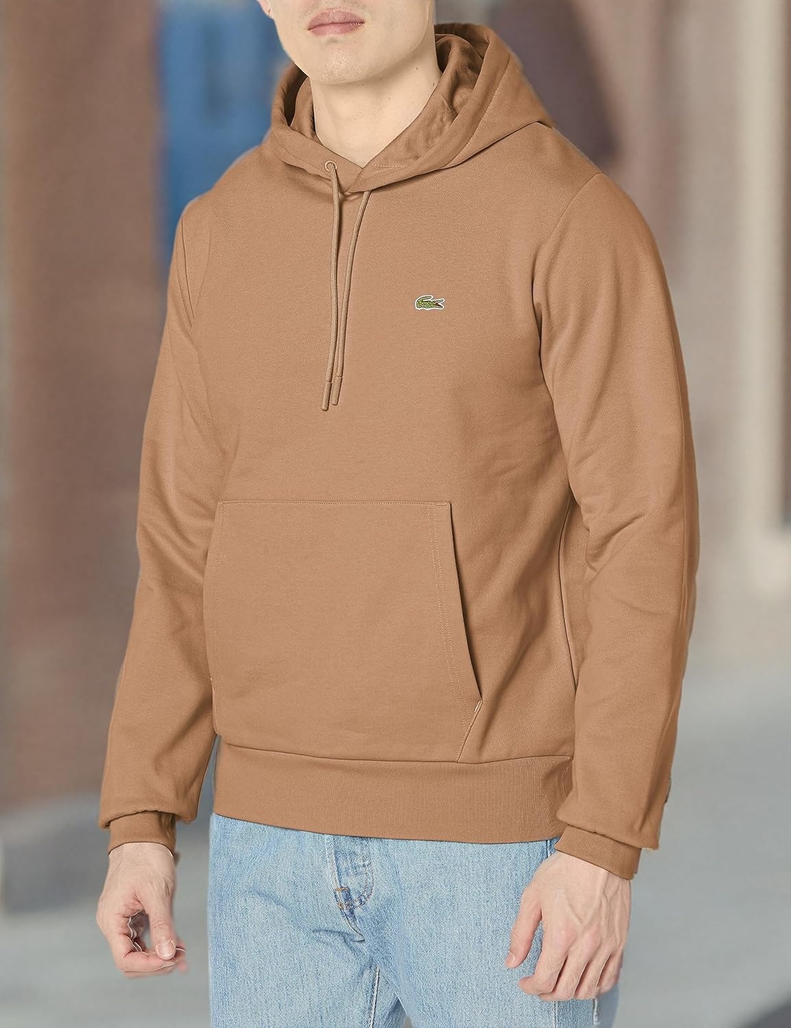 image:imageLacoste Mens Fleece HoodieCookie