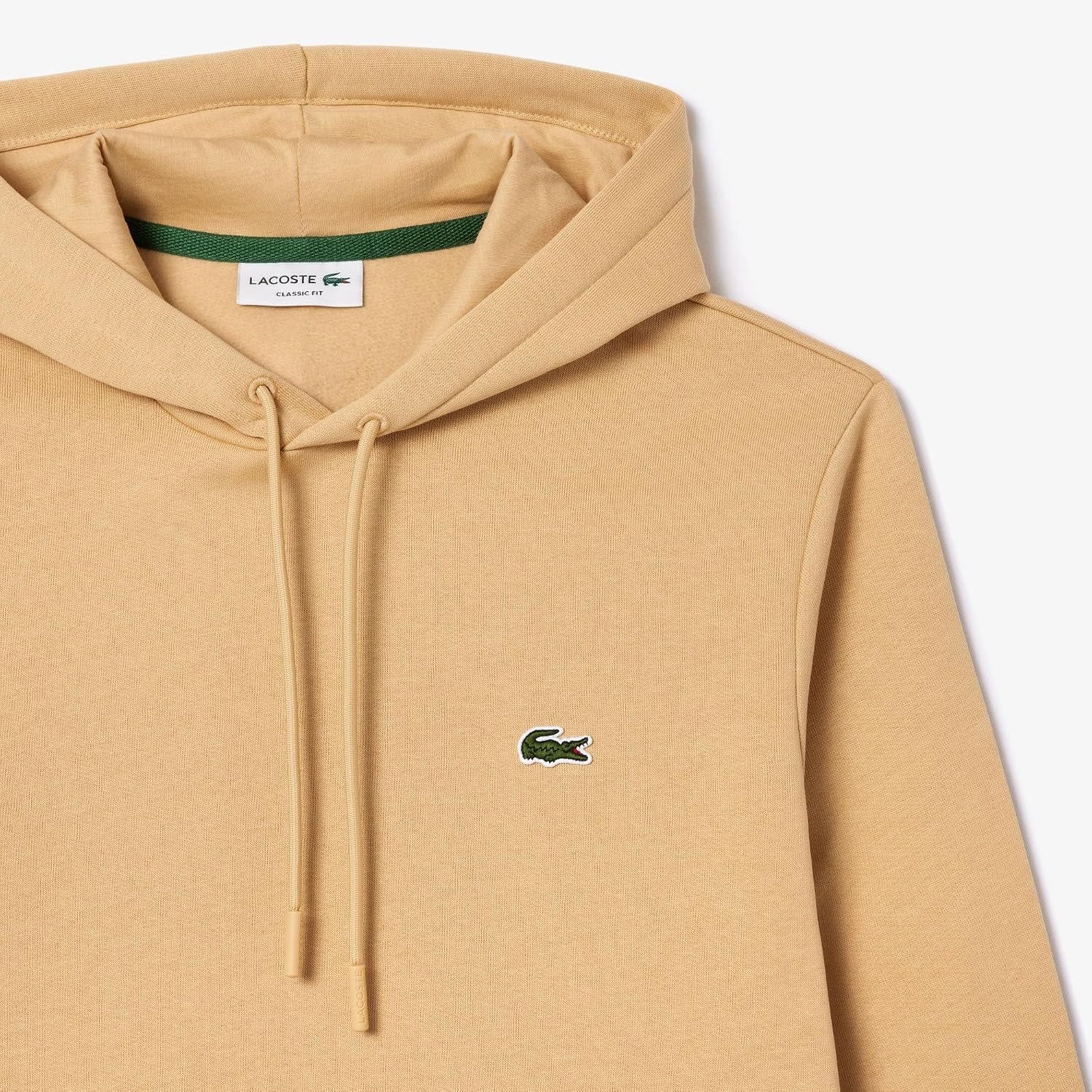 image:imageLacoste Mens Fleece HoodieCroissant