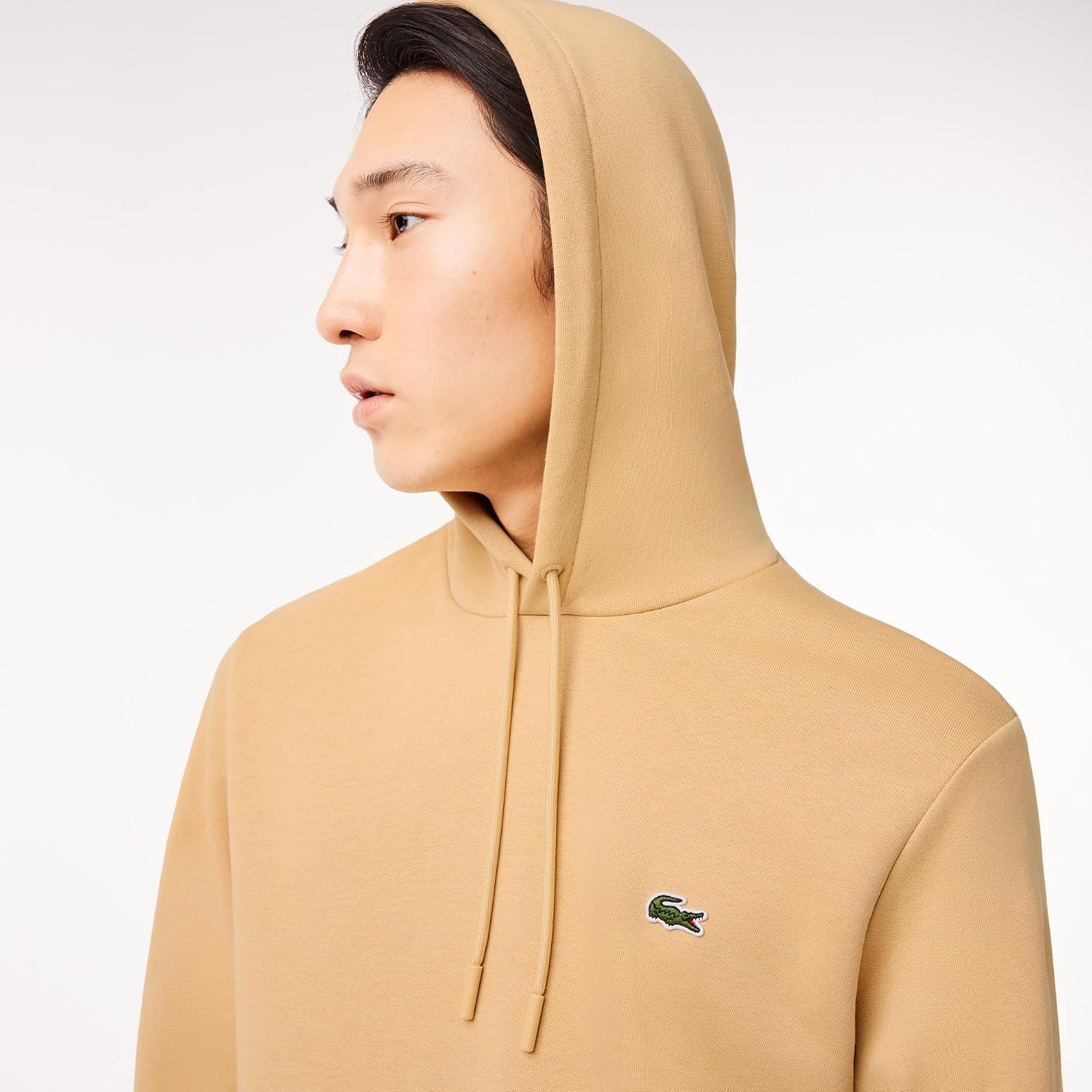 image:imageLacoste Mens Fleece HoodieCroissant