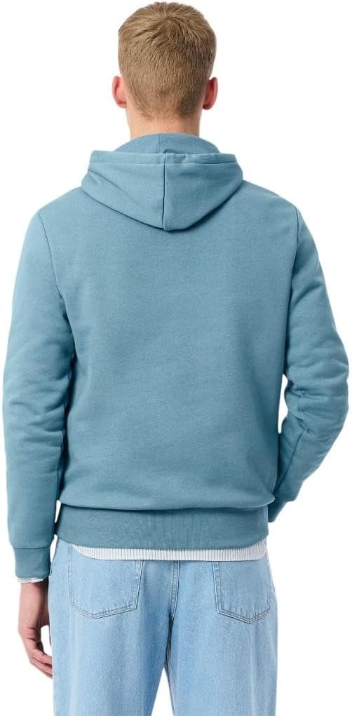 image:imageLacoste Mens Fleece HoodieDark Blue