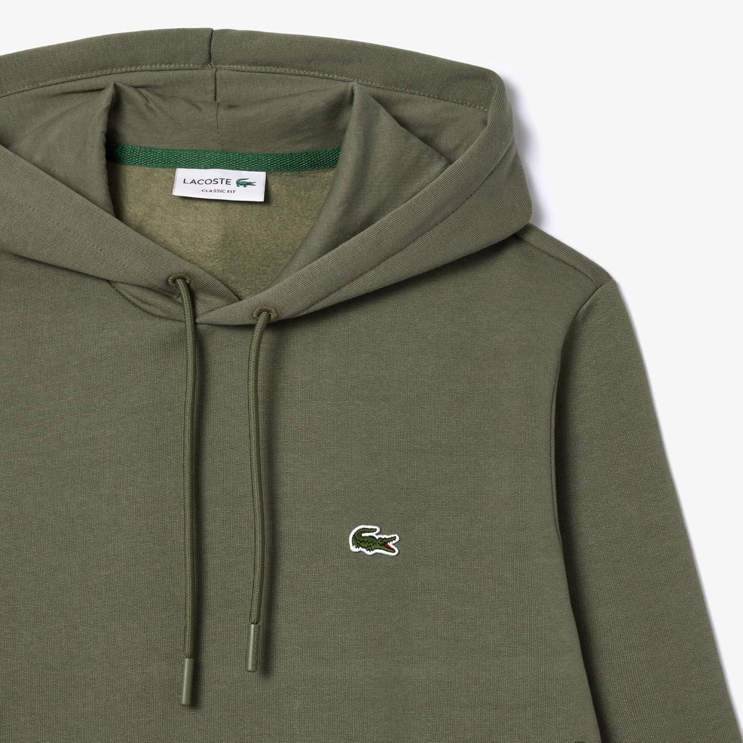 image:imageLacoste Mens Fleece HoodieGreen