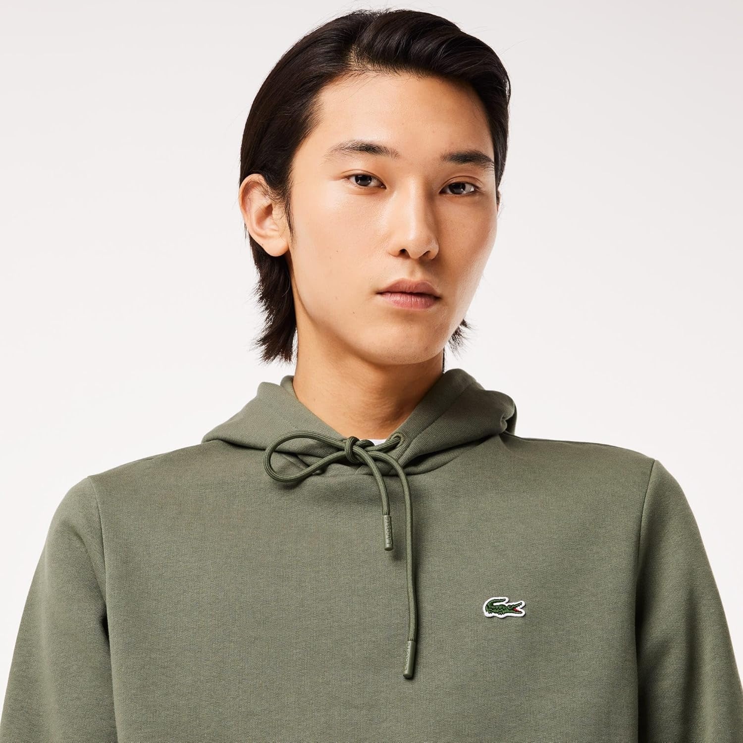 image:imageLacoste Mens Fleece HoodieGreen