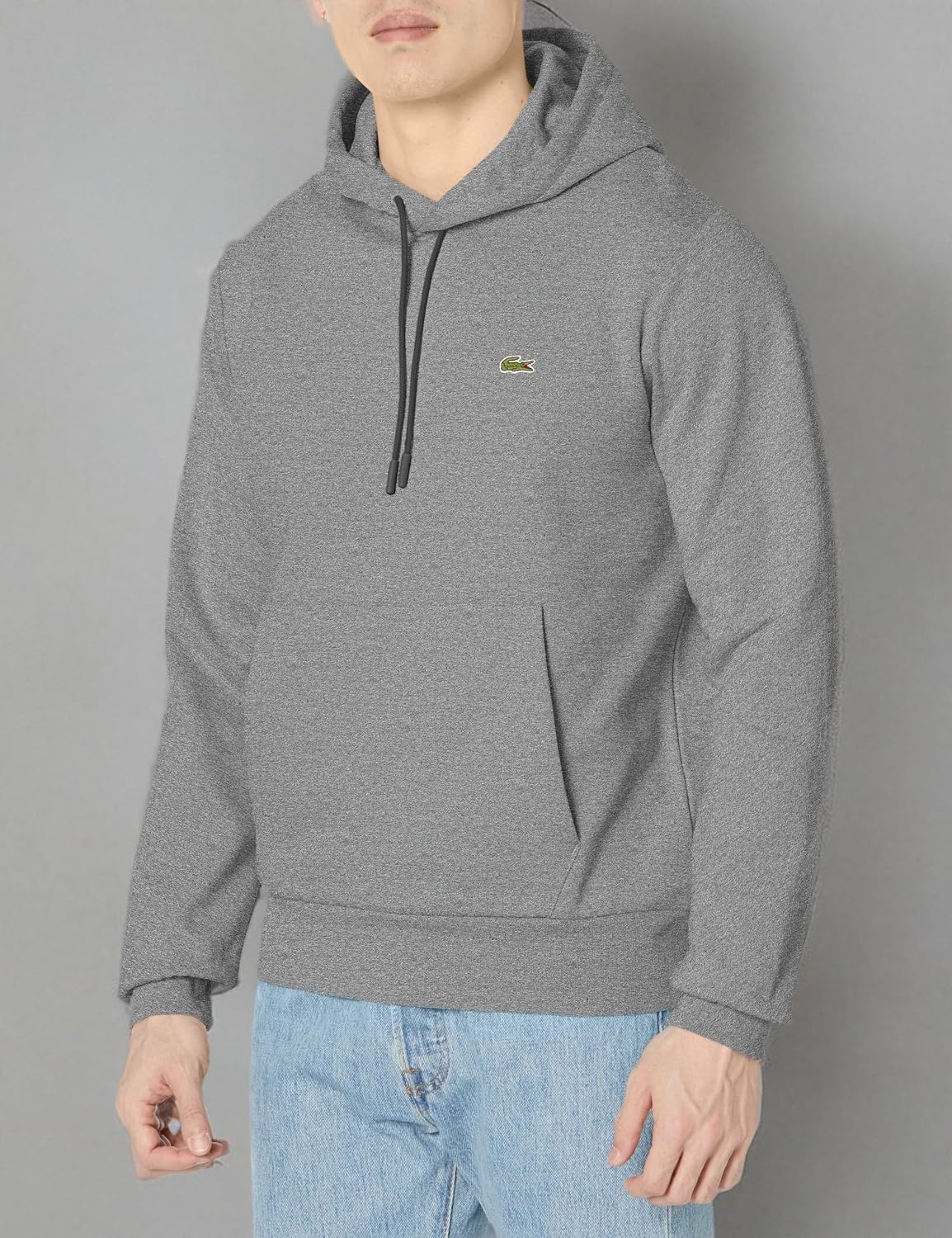 image:imageLacoste Mens Fleece HoodieGrey