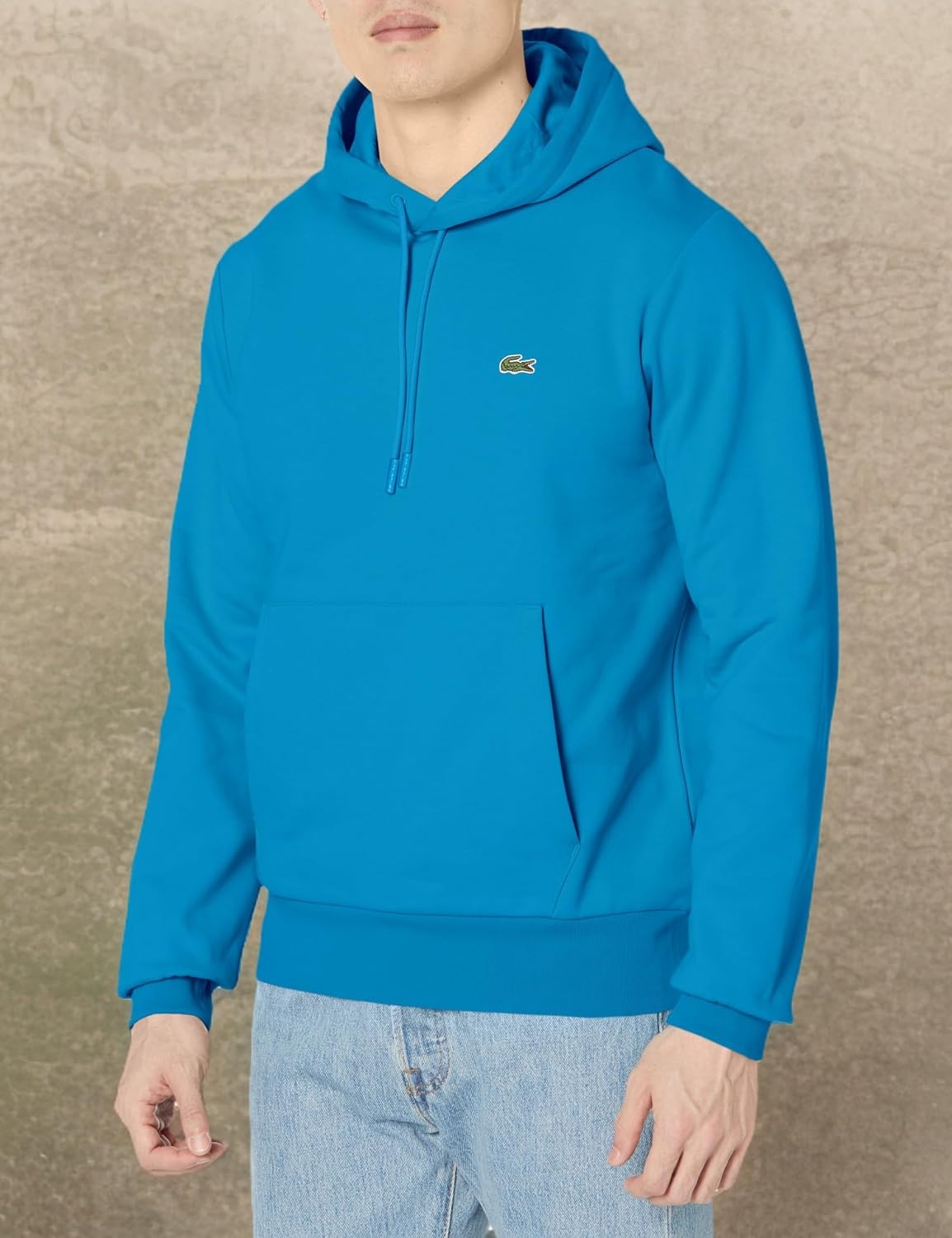 image:imageLacoste Mens Fleece HoodieHilo Blue
