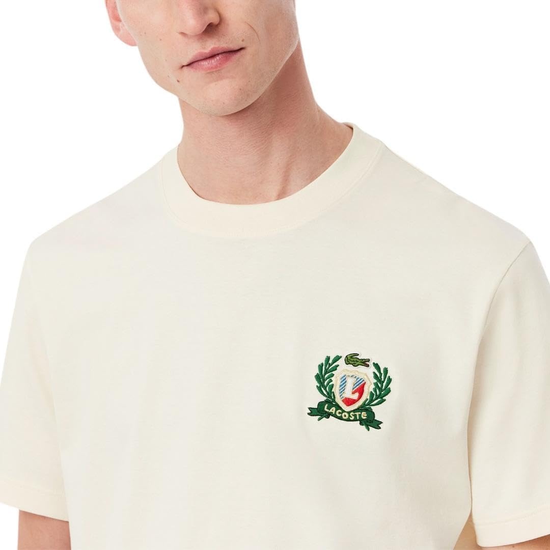 image:imageLacoste Mens French Made Embroidered Badge TShirtLapland