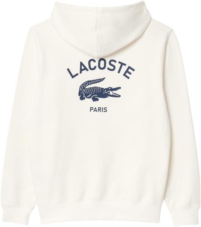 image:imageLacoste Mens Graphic HoodieWhite