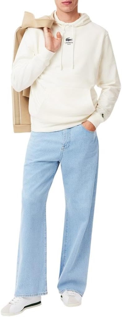 image:imageLacoste Mens Graphic HoodieWhite