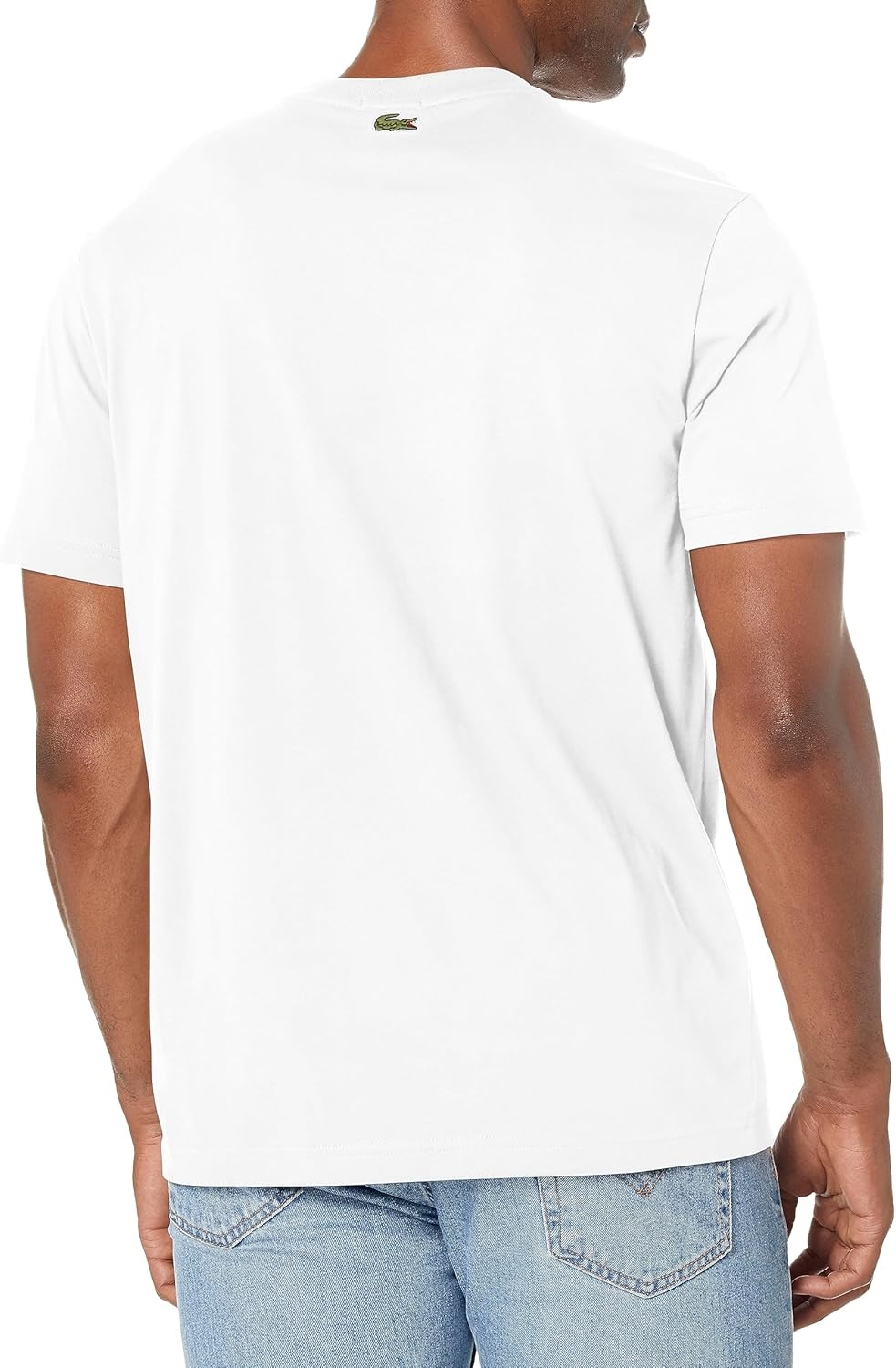 image:imageLacoste Mens Heavy Cotton TShirtWhite