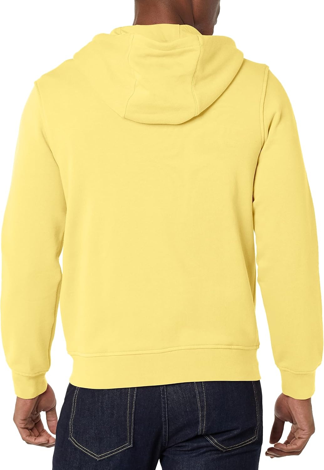 image:imageLacoste Mens Hooded Print Zip JacketNapolitan YellowNapolita