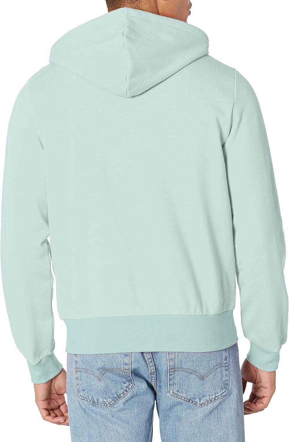 image:imageLacoste Mens Hooded Print Zip JacketPastille Mint
