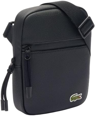 image:imageLacoste Mens LCST Small Flat Crossbody BagBlack