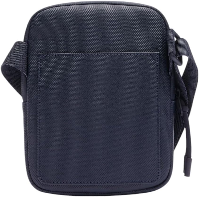 image:imageLacoste Mens LCST Small Flat Crossbody BagNavy Eclipse