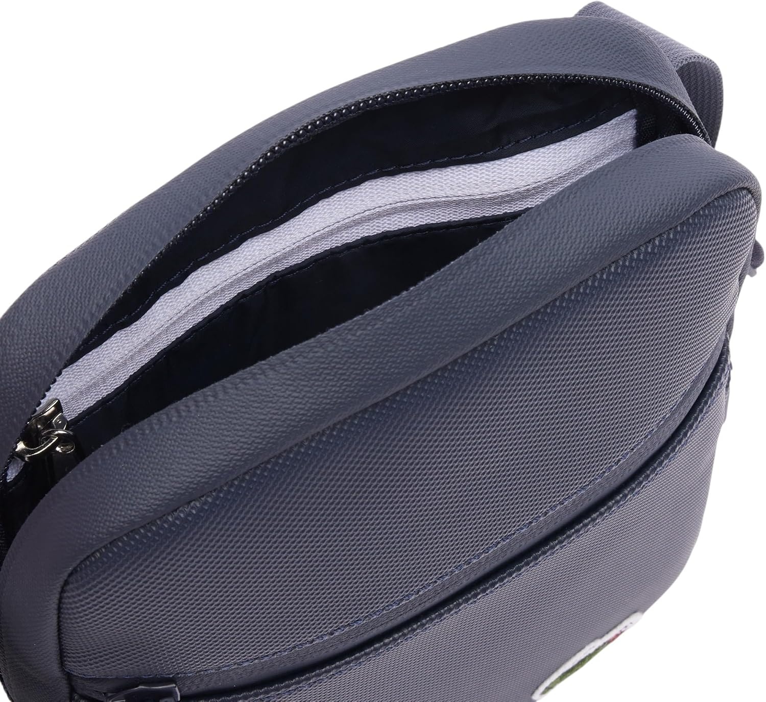 image:imageLacoste Mens LCST Small Flat Crossbody BagNavy Eclipse