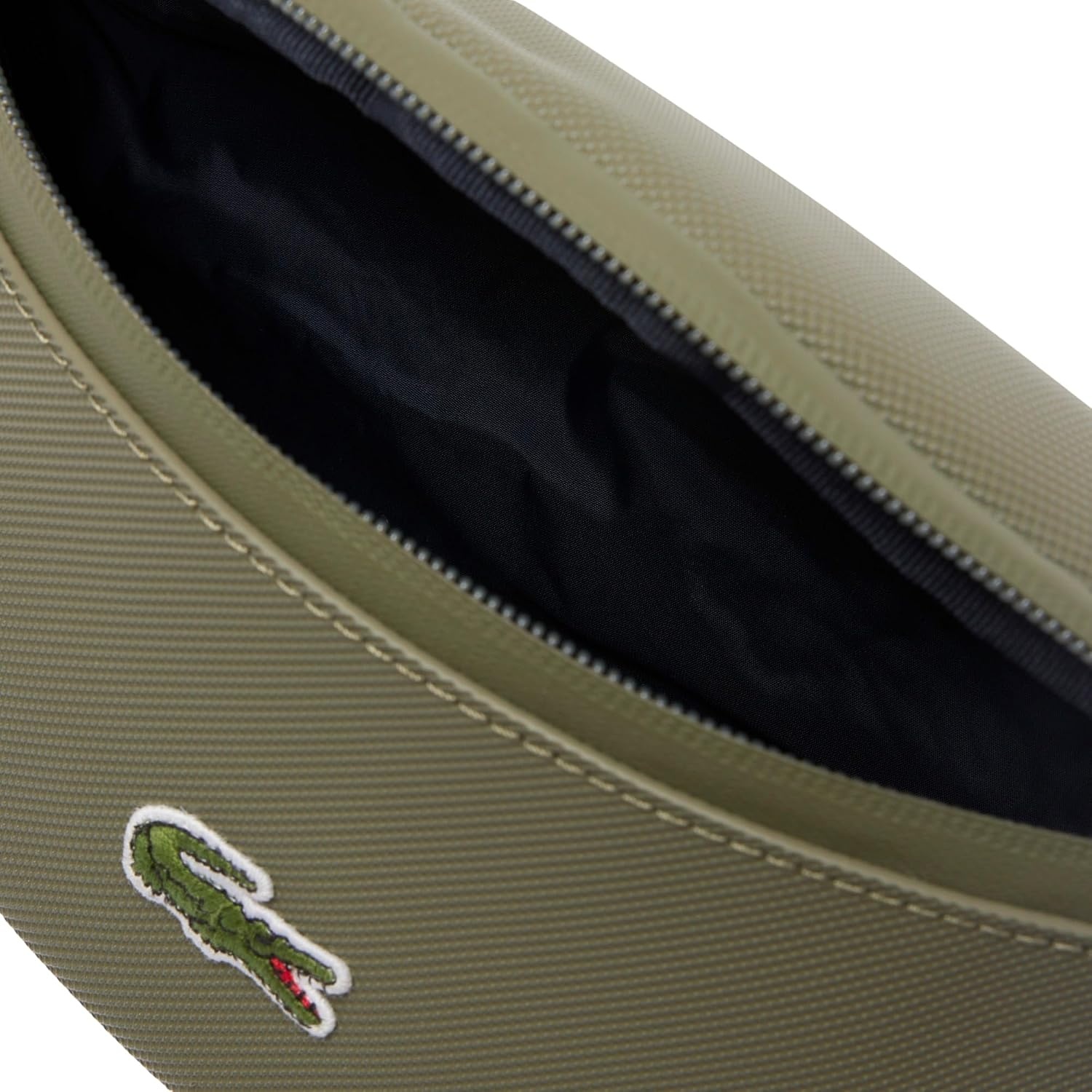 image:imageLacoste Mens LCST Zipped Belt Bag Ivy Green One Size