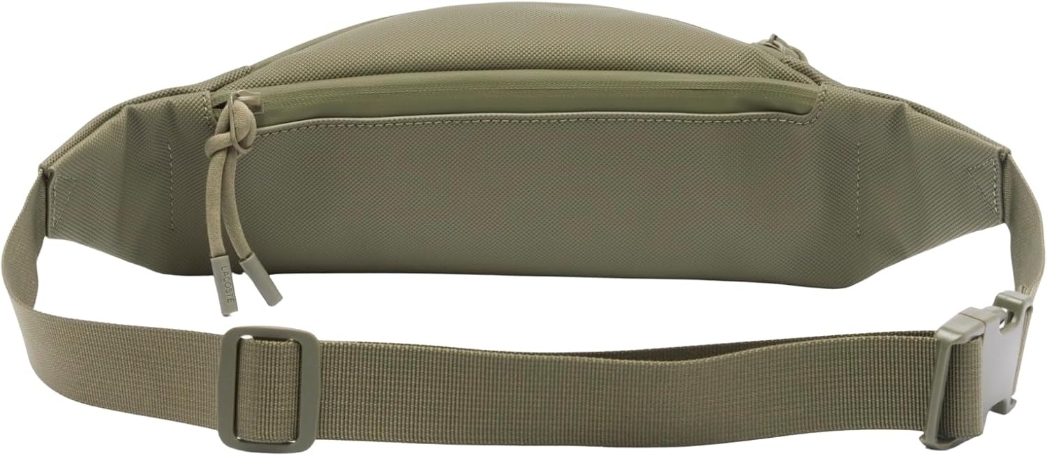 image:imageLacoste Mens LCST Zipped Belt Bag Ivy Green One Size