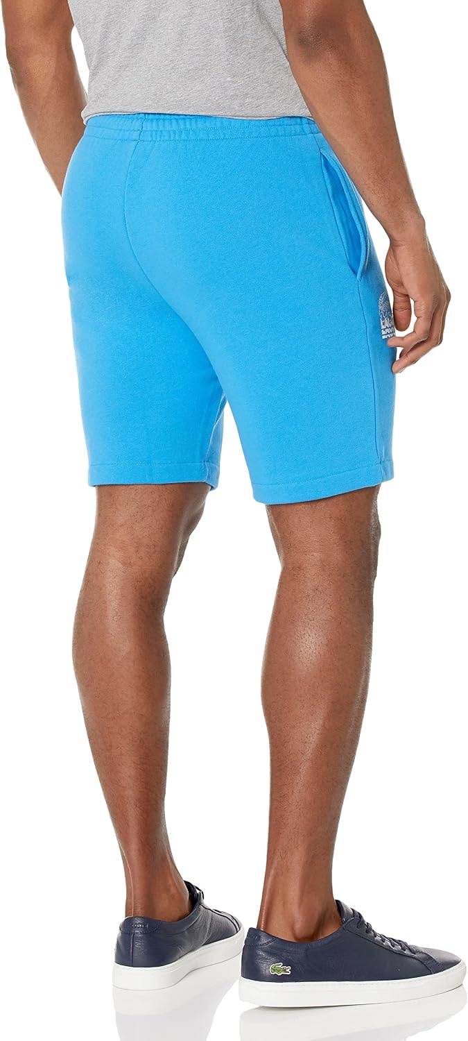 image:imageLacoste Mens Lacoste Graphic Fleece ShortIbiza
