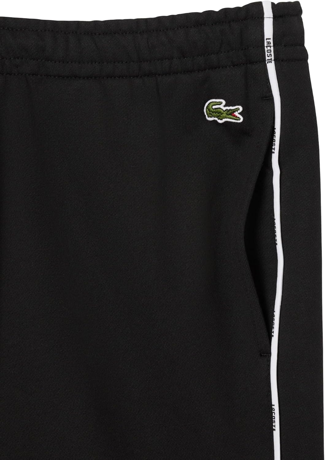image:imageLacoste Mens Logo Trim SweatpantsBlack