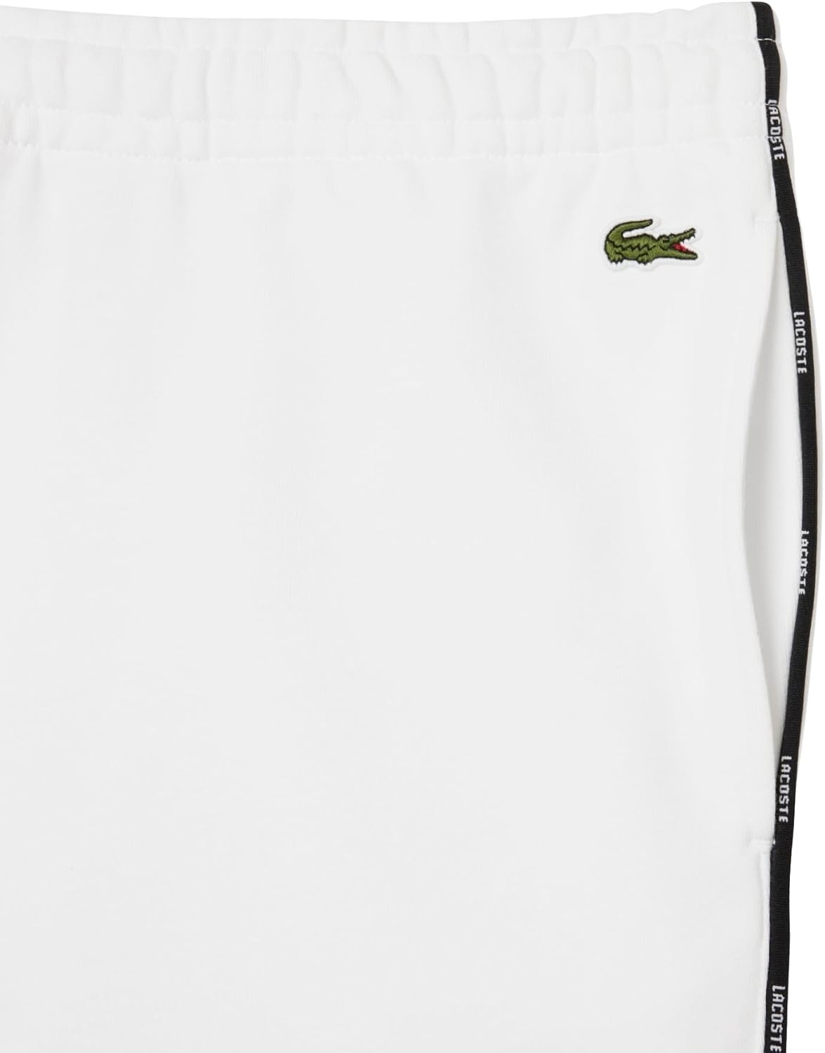 image:imageLacoste Mens Logo Trim SweatpantsWhite