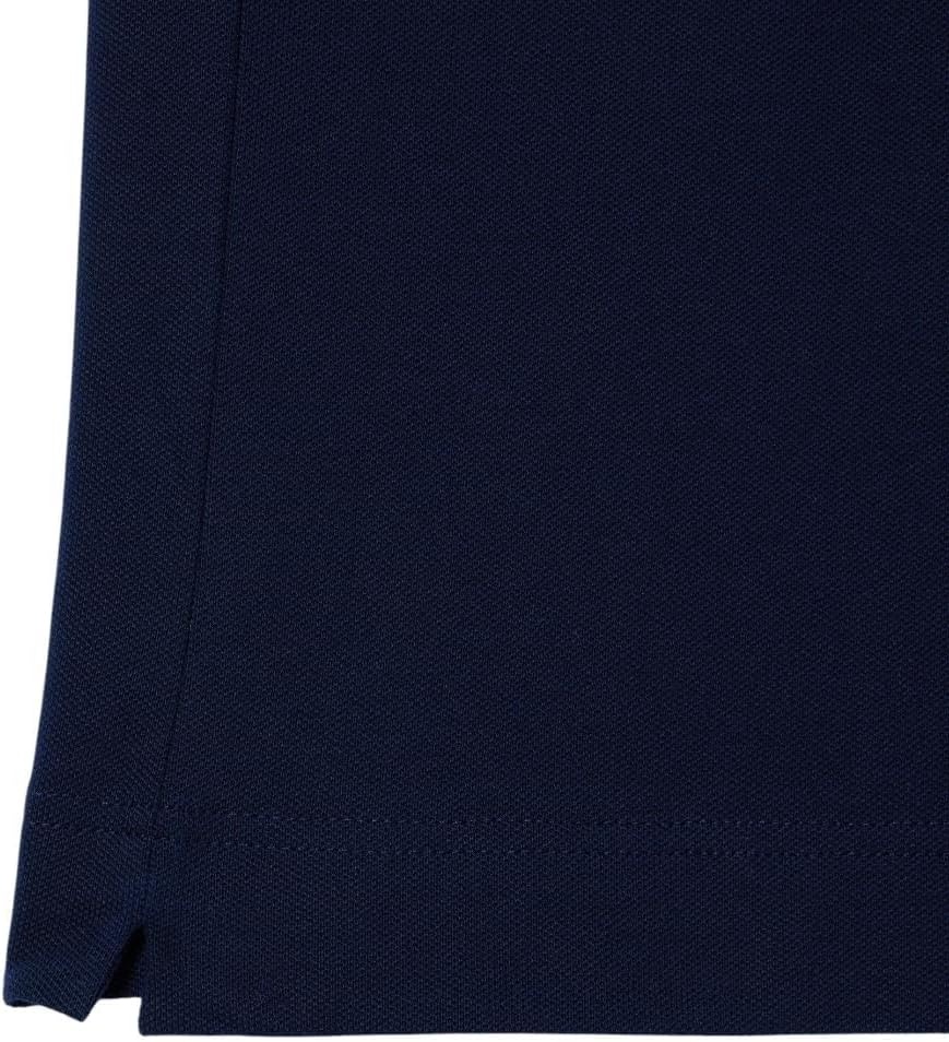 image:imageLacoste Mens Long Sleeve Stretch Cotton Paris PoloNavy Blue