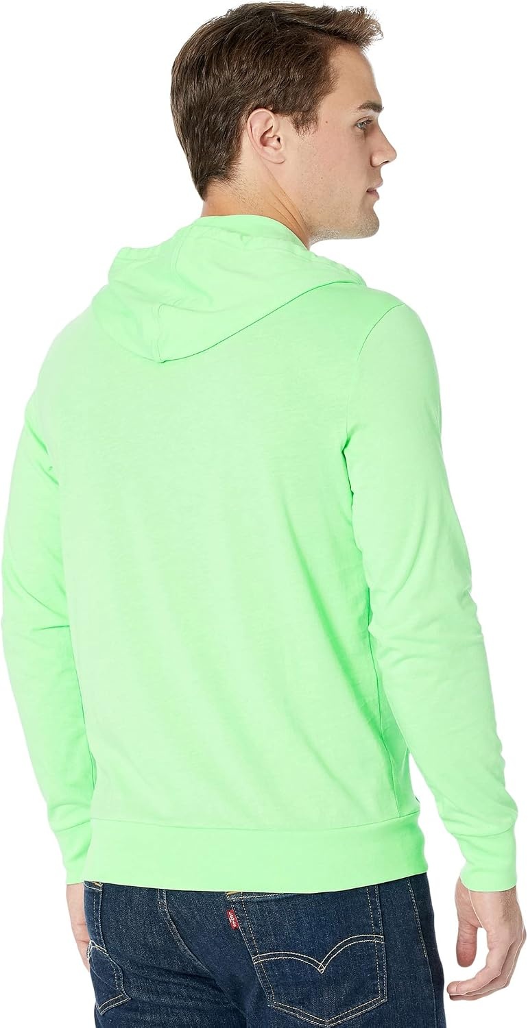 image:imageLacoste Mens Long Sleeved Hooded TShirtAsh
