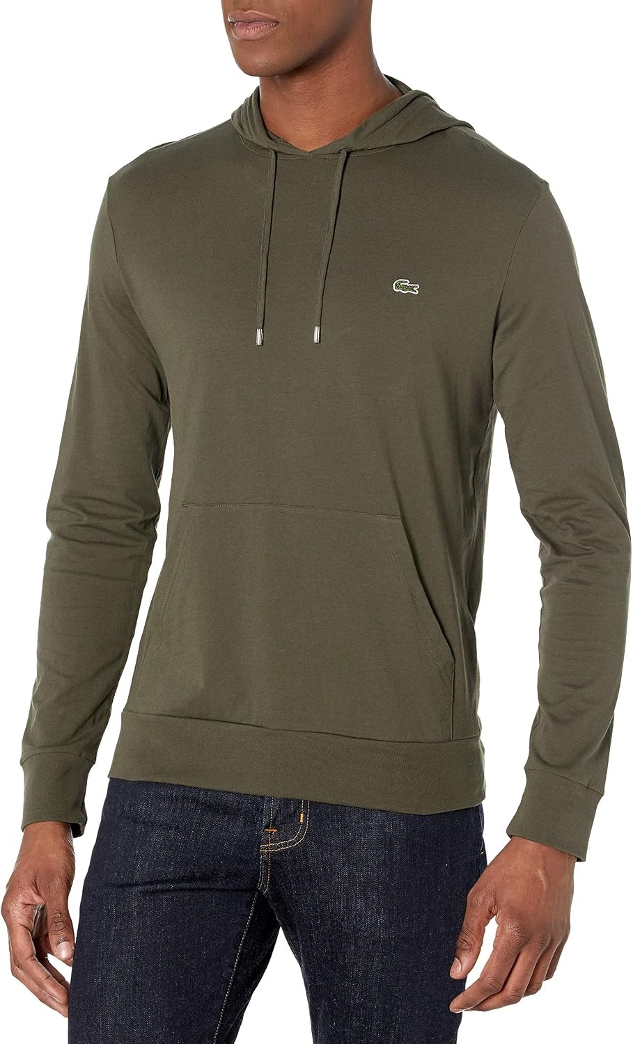 image:imageLacoste Mens Long Sleeved Hooded TShirtBaobab