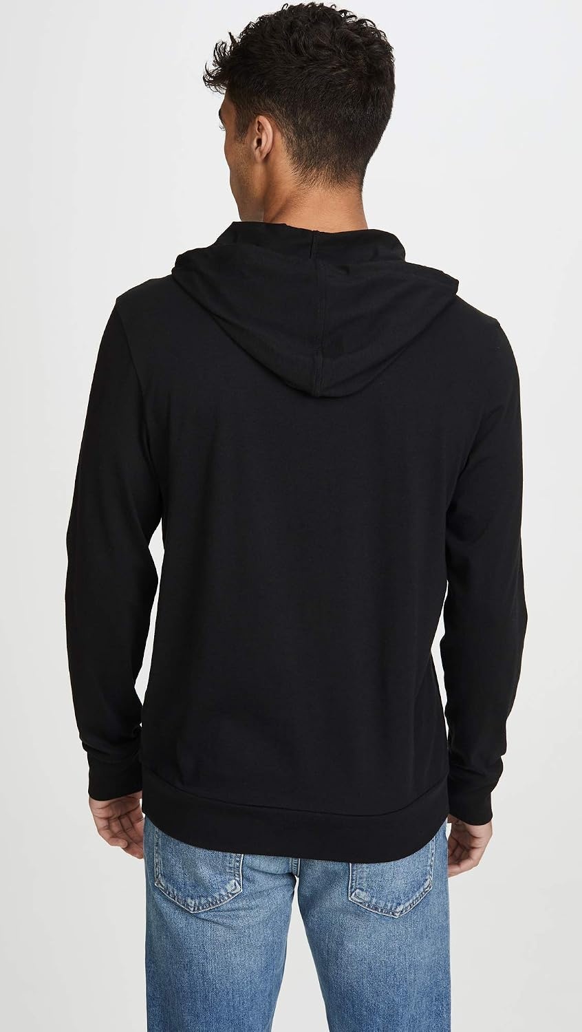 image:imageLacoste Mens Long Sleeved Hooded TShirtBlack