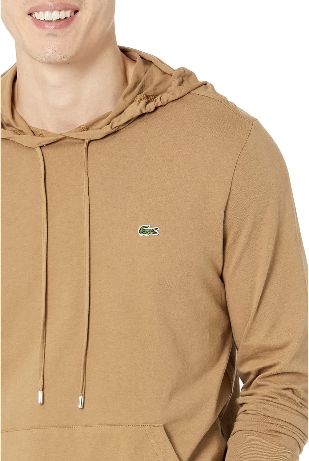 image:imageLacoste Mens Long Sleeved Hooded TShirtLeafy