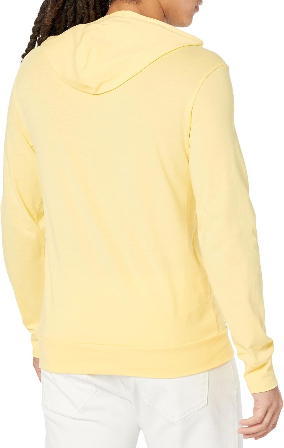 image:imageLacoste Mens Long Sleeved Hooded TShirtYellow