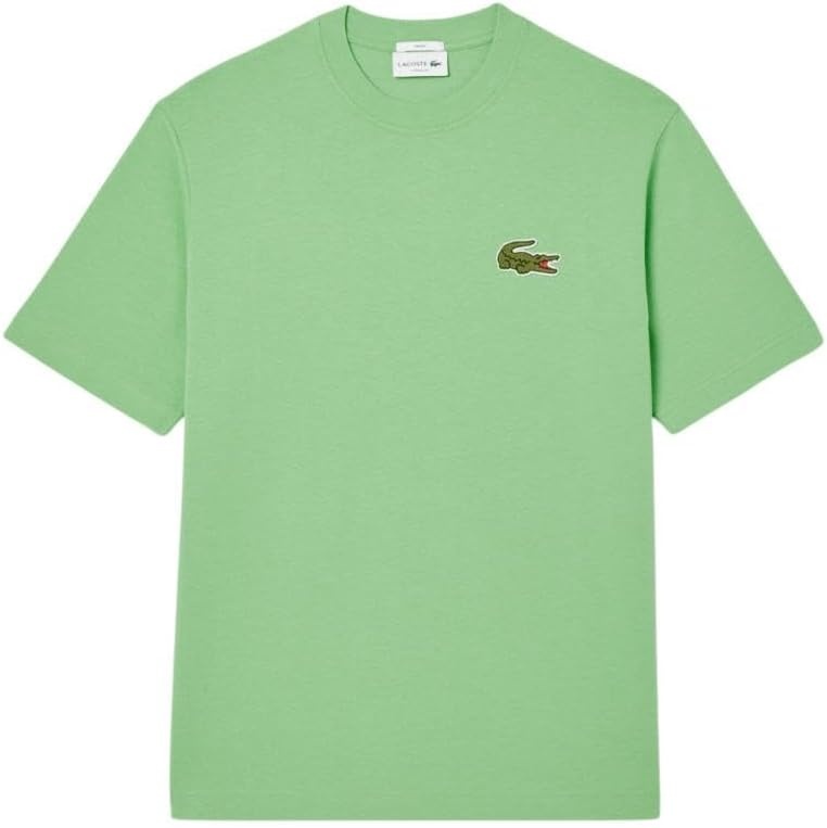 image:imageLacoste Mens Loose Fit Heavy Cotton Badge TShirtLiamone