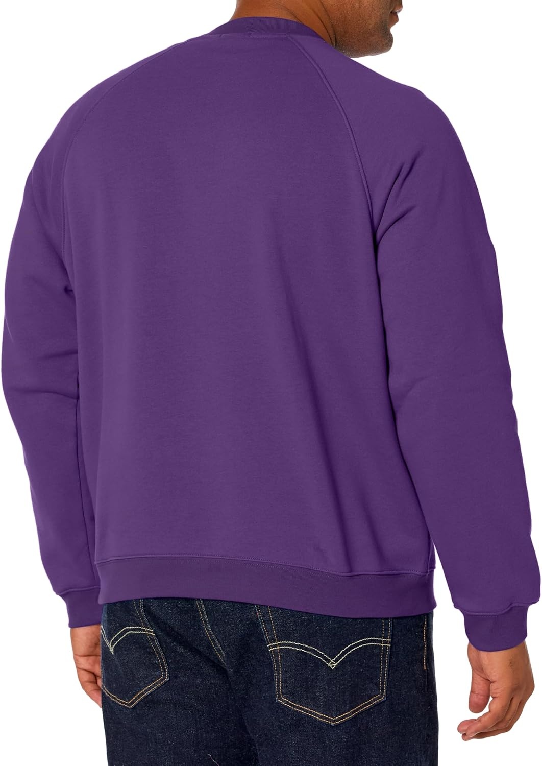 image:imageLacoste Mens Loose Fit Raglan Sleeve Jogger SweatshirtAcai