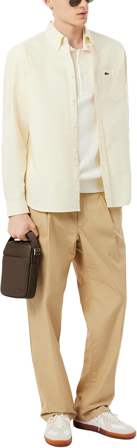 image:imageLacoste Mens Mens Classic Satchel Morel One Size