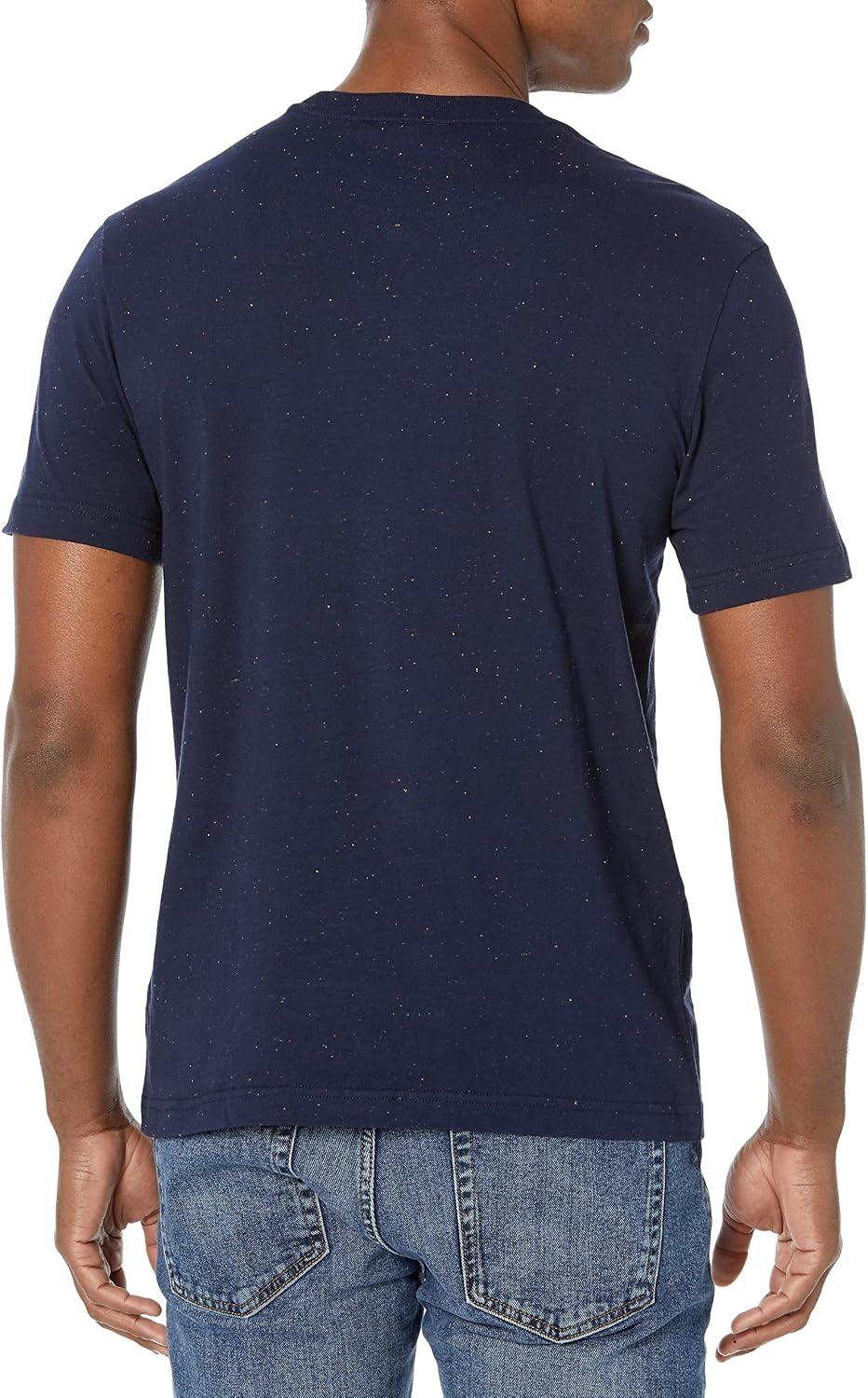 image:imageLacoste Mens Mens Regular Fit Speckled Print Cotton Jersey TShirtNeps Marine