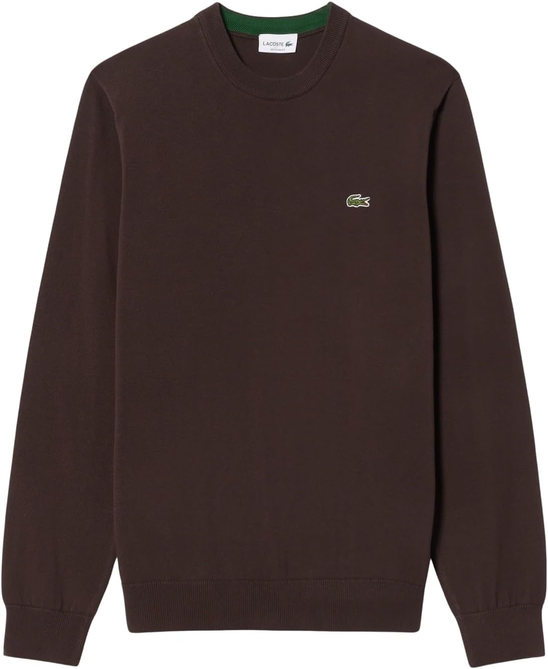 image:imageLacoste Mens Monochrome Crew Neck Cotton SweaterBuffalo