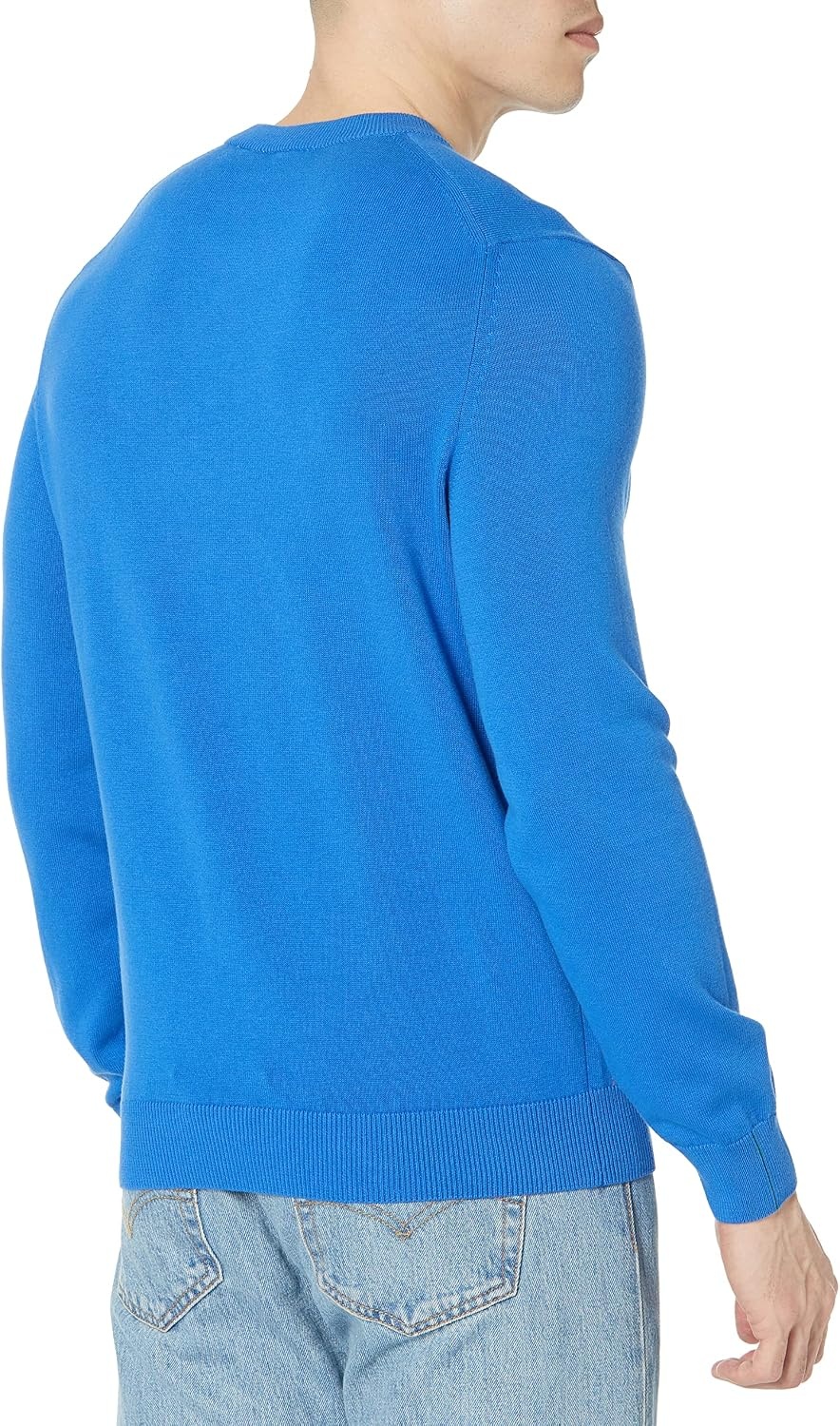 image:imageLacoste Mens Monochrome Crew Neck Cotton SweaterKingdom