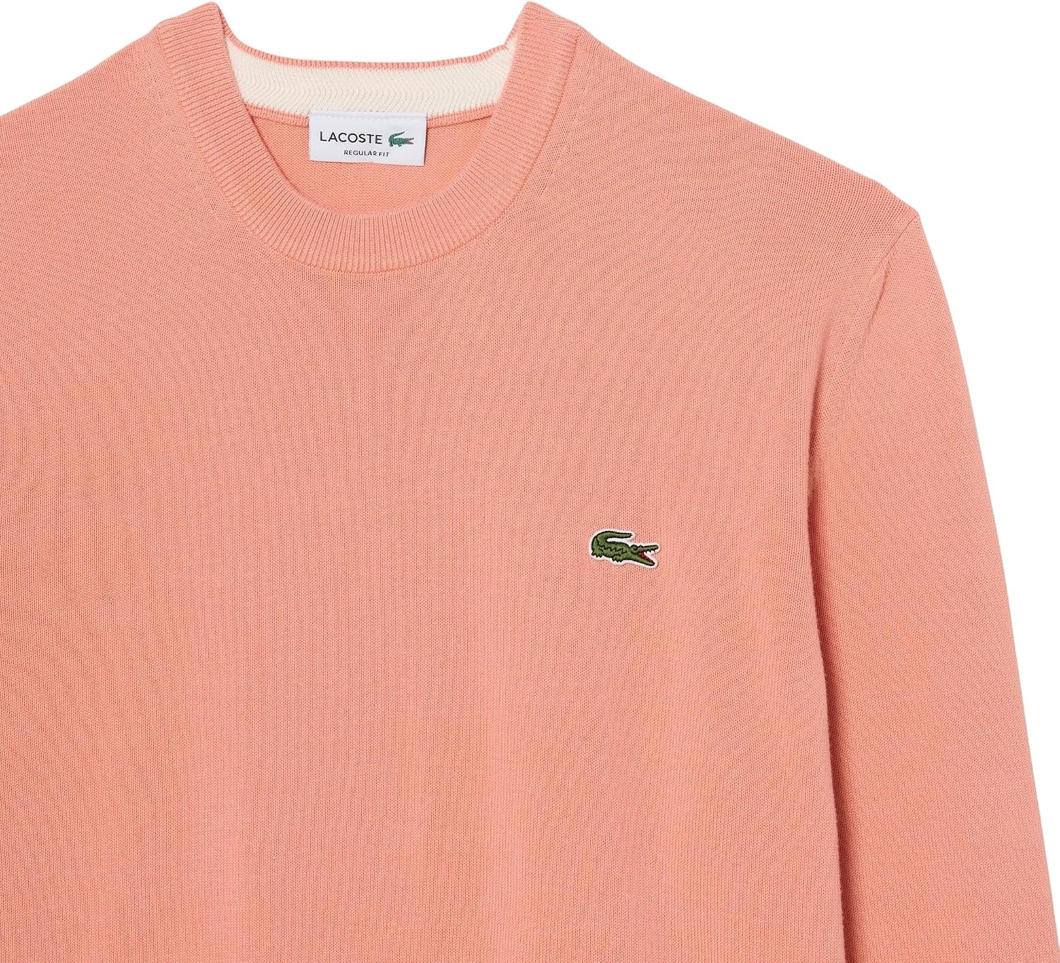 image:imageLacoste Mens Monochrome Crew Neck Cotton SweaterMiami