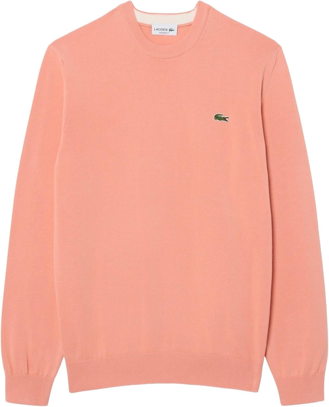 image:imageLacoste Mens Monochrome Crew Neck Cotton SweaterMiami