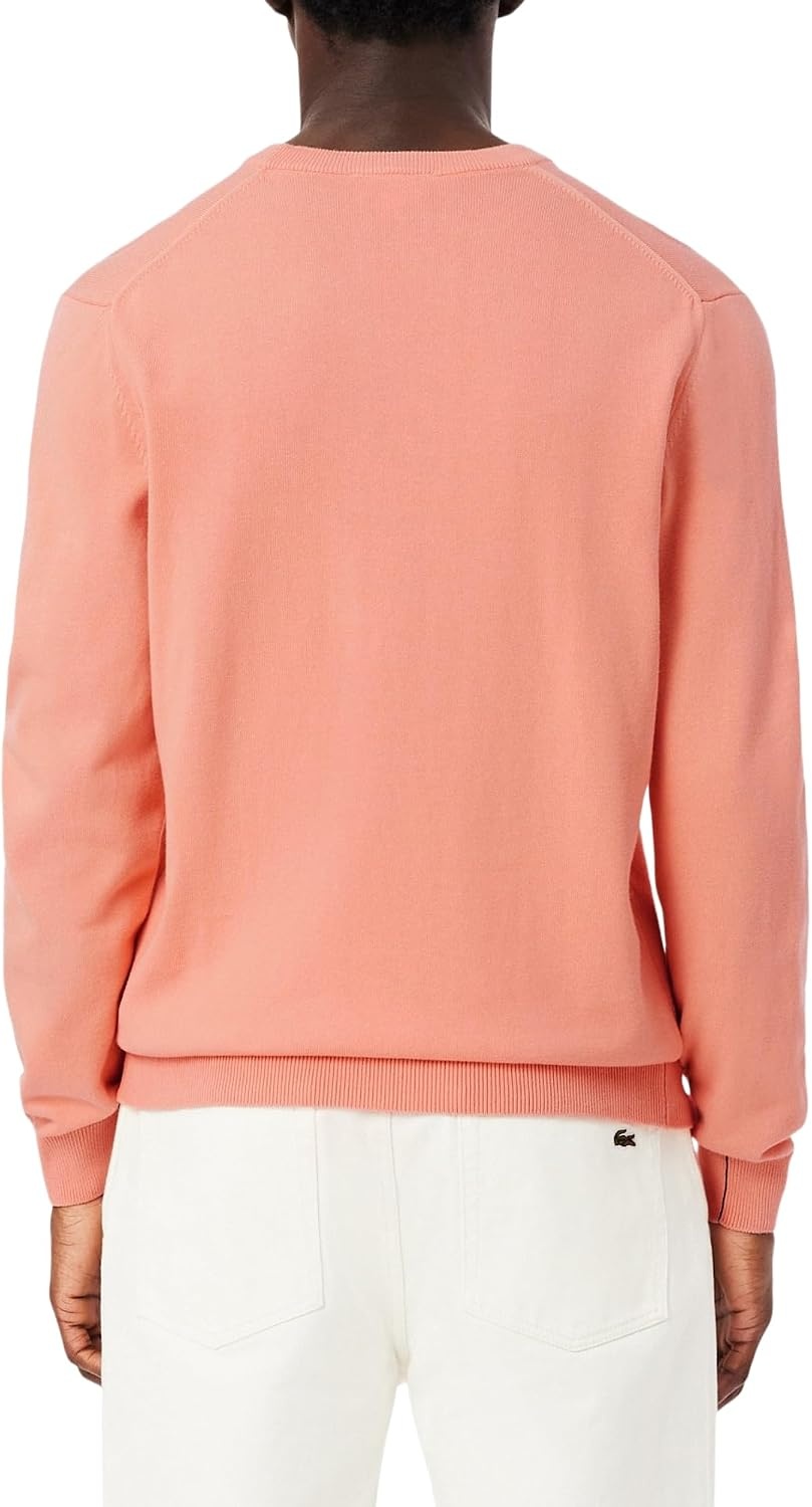 image:imageLacoste Mens Monochrome Crew Neck Cotton SweaterMiami