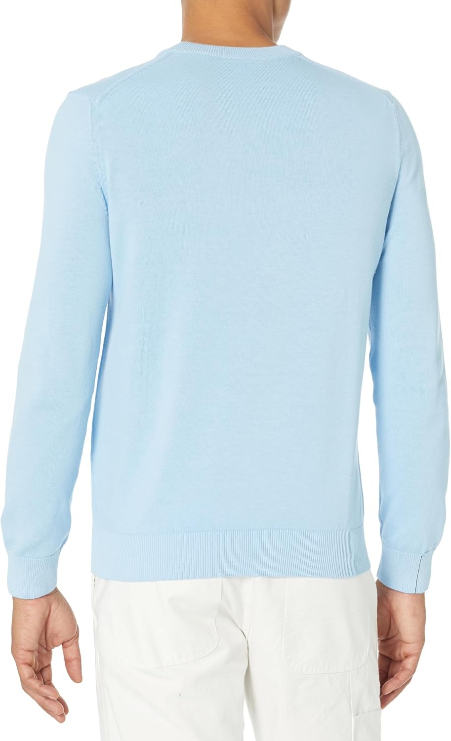 image:imageLacoste Mens Monochrome Crew Neck Cotton SweaterPanorama