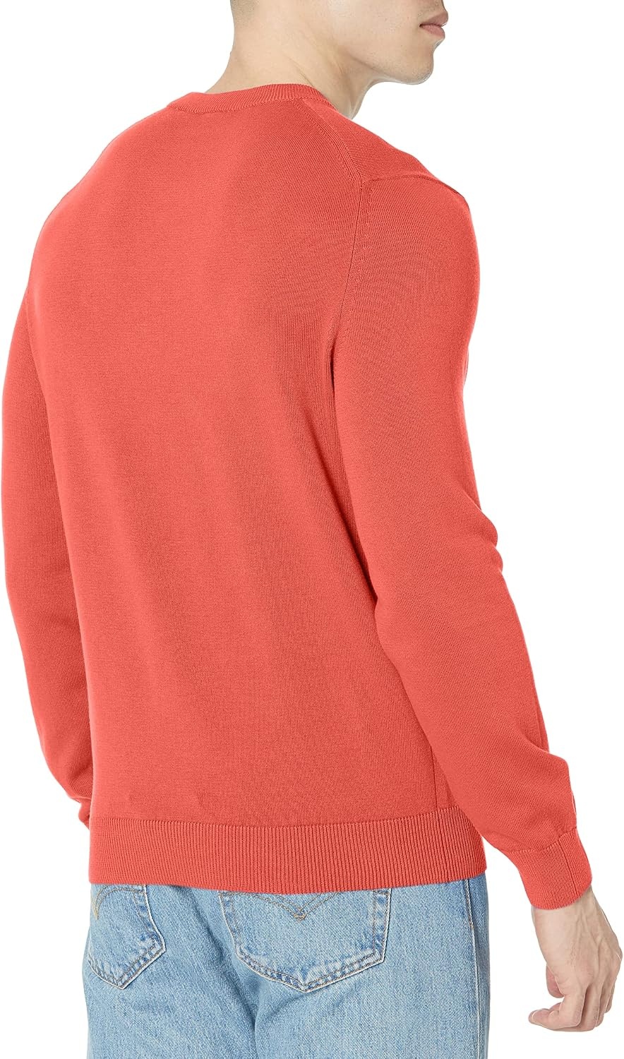 image:imageLacoste Mens Monochrome Crew Neck Cotton SweaterWatermelon