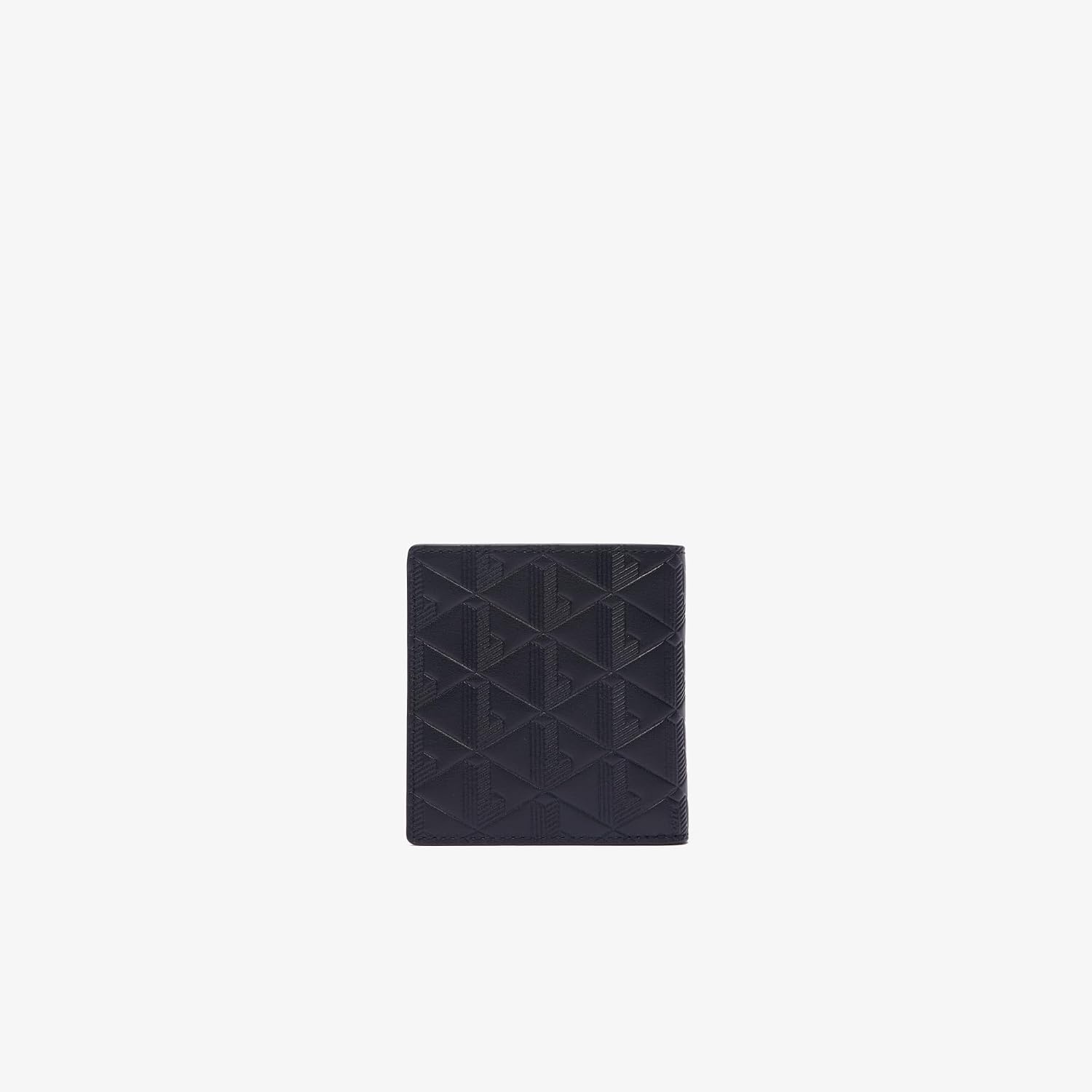 image:imageLacoste Mens Monogram Compact Leather Billfold Black One SizeBlack