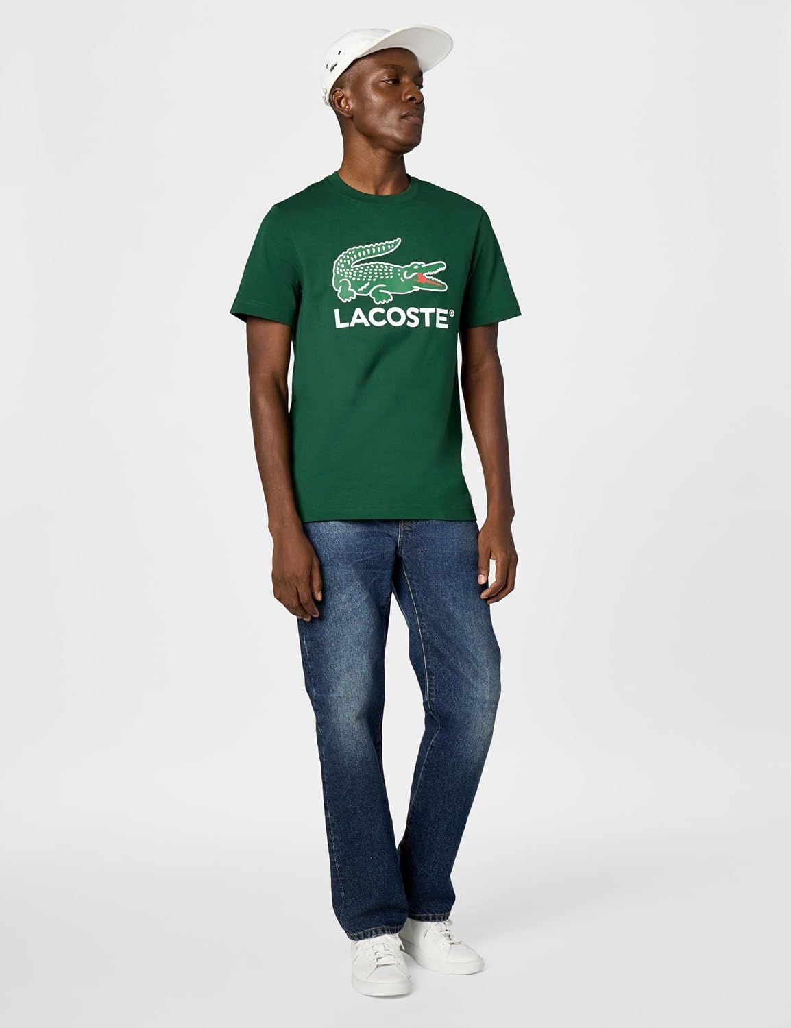 image:imageLacoste Mens Organic Cotton Piqu CapWhite