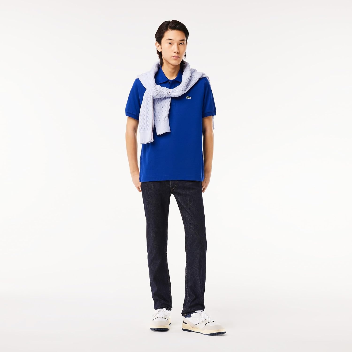 image:imageLacoste Mens Original Cotton Pique PoloBlue